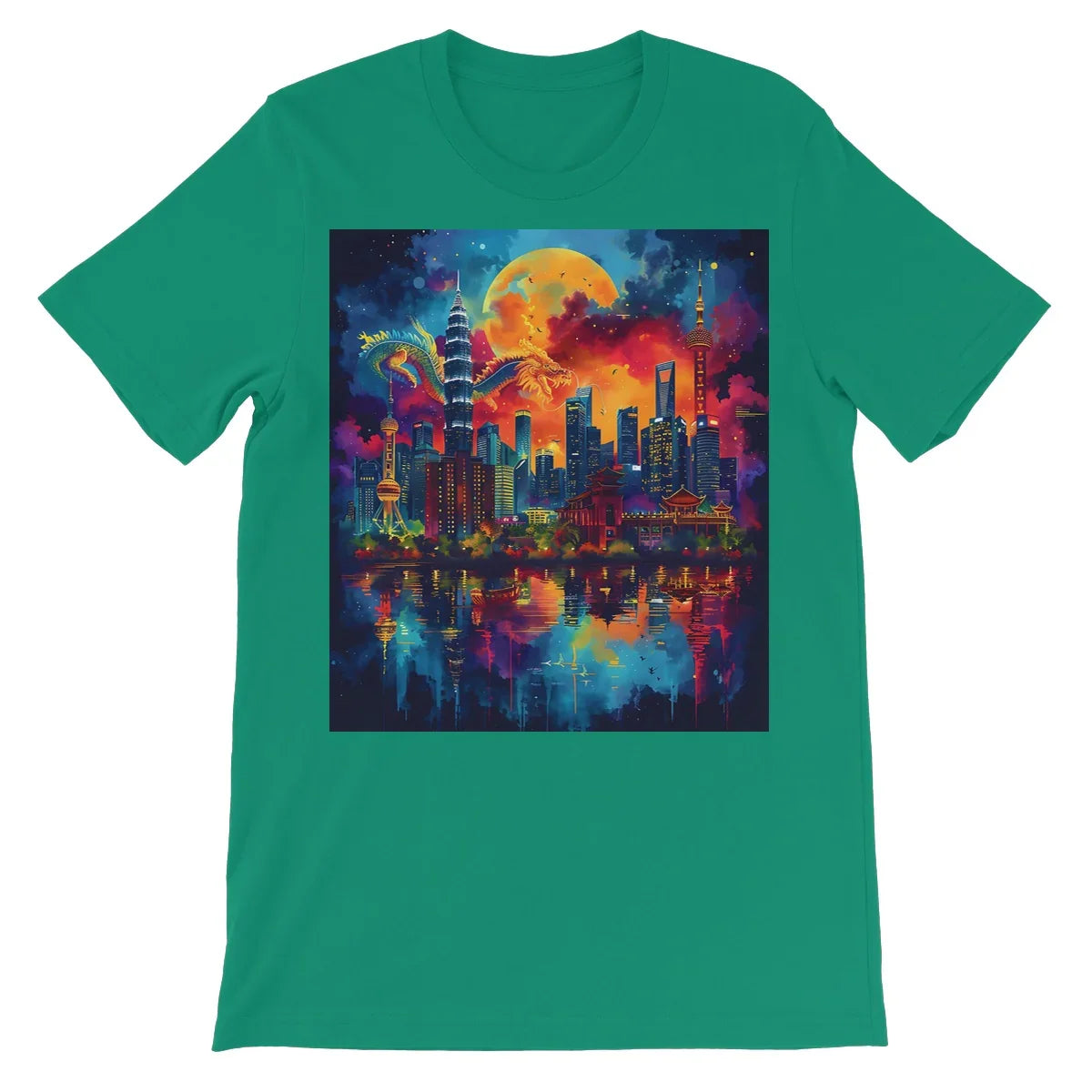 2024 Year Of The Dragon Celebration Unisex Short Sleeve T-Shirt - D'Sare