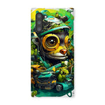 Nature's Resilience: Surreal Auto-Forest Artwork - Whimsical Raccoon and Greenery Infused Car  Snap Phone Case - D'Sare