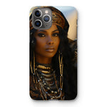 Blue Empress and The Majestic Leopard Snap Phone Case - D'Sare