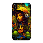 Urban Girl Neon Butterfly Headphone Pop Snap Phone Case - D'Sare