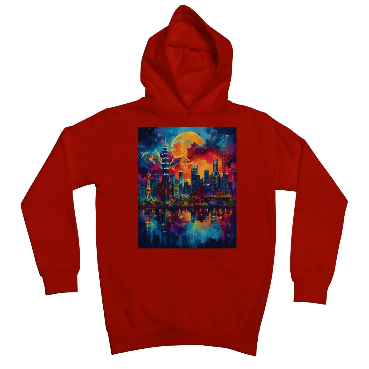 2024 Year Of The Dragon Celebration Kids Hoodie - D'Sare