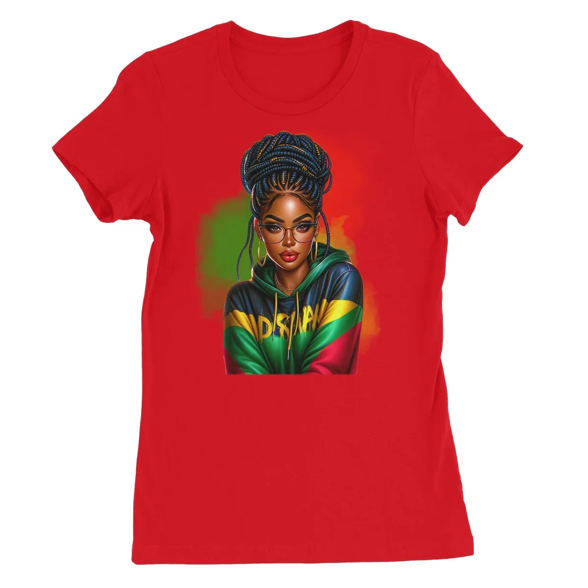 Irie Island Girl  Women's Favourite T-Shirt - D'Sare