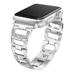 Bling Silver Apple Watch Bracelet Strap - D'Sare 
