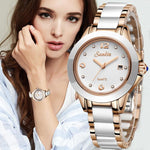 Stylish Ceramic Wrist Watch - D'Sare 