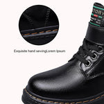 Waterproof Winter Sports Leather Boots For Boys - D'Sare 
