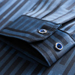 New Fashion Designer Striped Men's Long Sleeve Shirts - D'Sare 