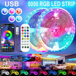 Bluetooth LED Strip Lights 5050 RGB Led Light - D'Sare 