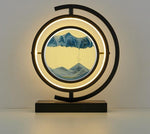 Large Moving Sand 360 Degree Painting Night Lamp - D'Sare 