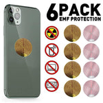 Universal Radiation Stickers Mobile Phone Anti-Radiation Metal Sticker for PC Laptop IPad EMF Protection Sticker - D'Sare 