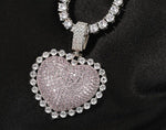 Icy Heart Pendant Chain - D'Sare 