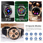 Android IOS Round Screen1.32 Inch 360*360 Smartwatch - D'Sare 