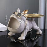 French Bulldog Storage Tray Ornament Statue - D'Sare 