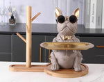 Cool Bulldog Storage Figurines Animal Desk Sculpture - D'Sare 
