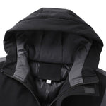 Dual Block Thick Winter Overcoat Men Jacket - D'Sare 