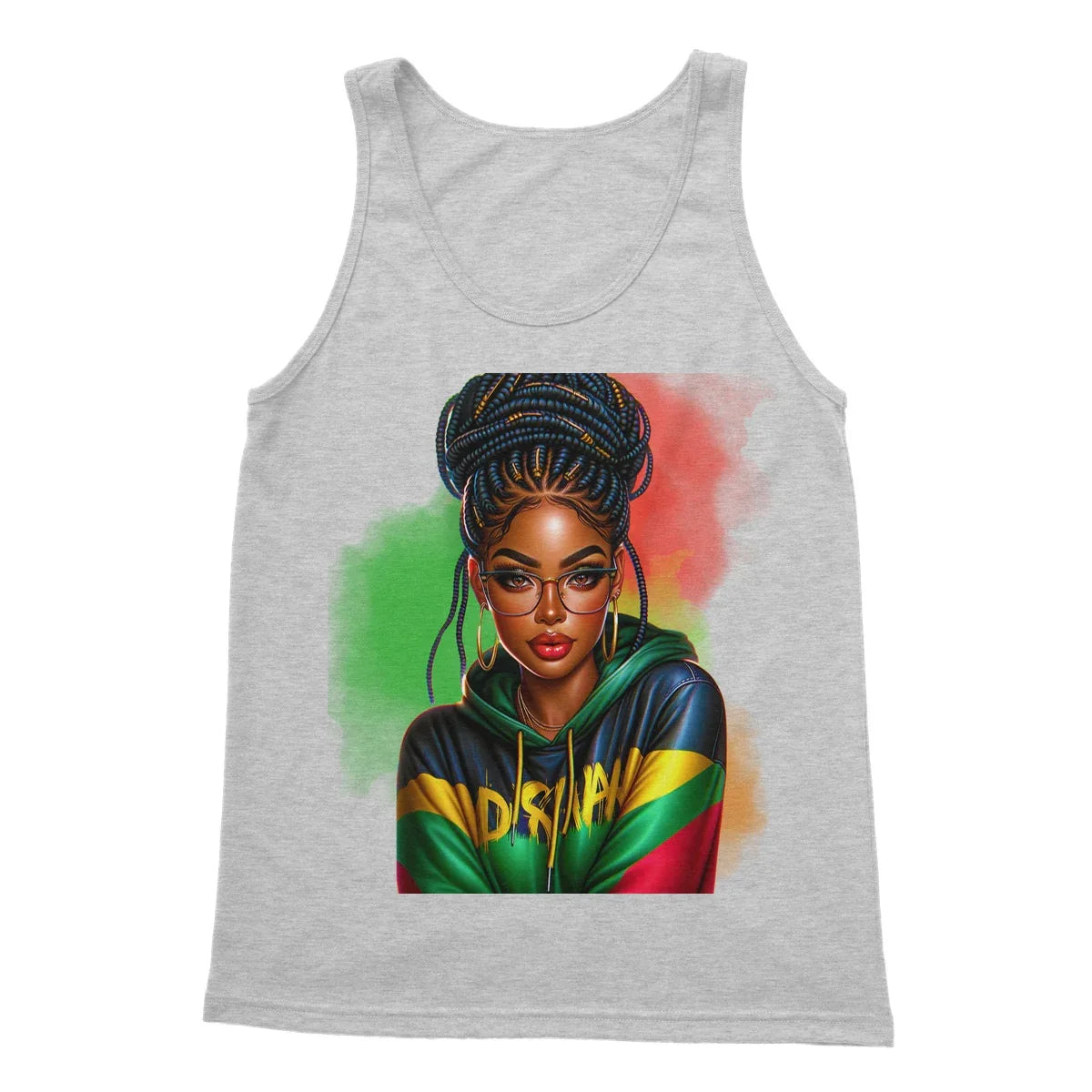 Irie Island Girl  Softstyle Tank Top - D'Sare