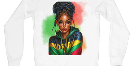 Irie Island Girl Crew Neck Sweatshirt by Prodigi
