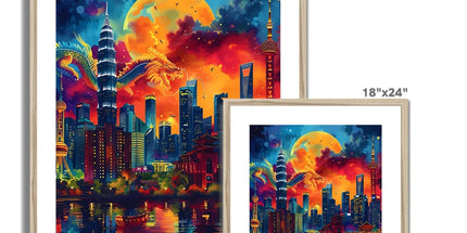 2024 Year Of The Dragon Celebration Framed & Mounted Print by Prodigi