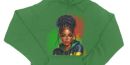 Irie Island Girl College Hoodie by Prodigi