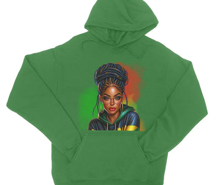 Irie Island Girl  College Hoodie - D'Sare