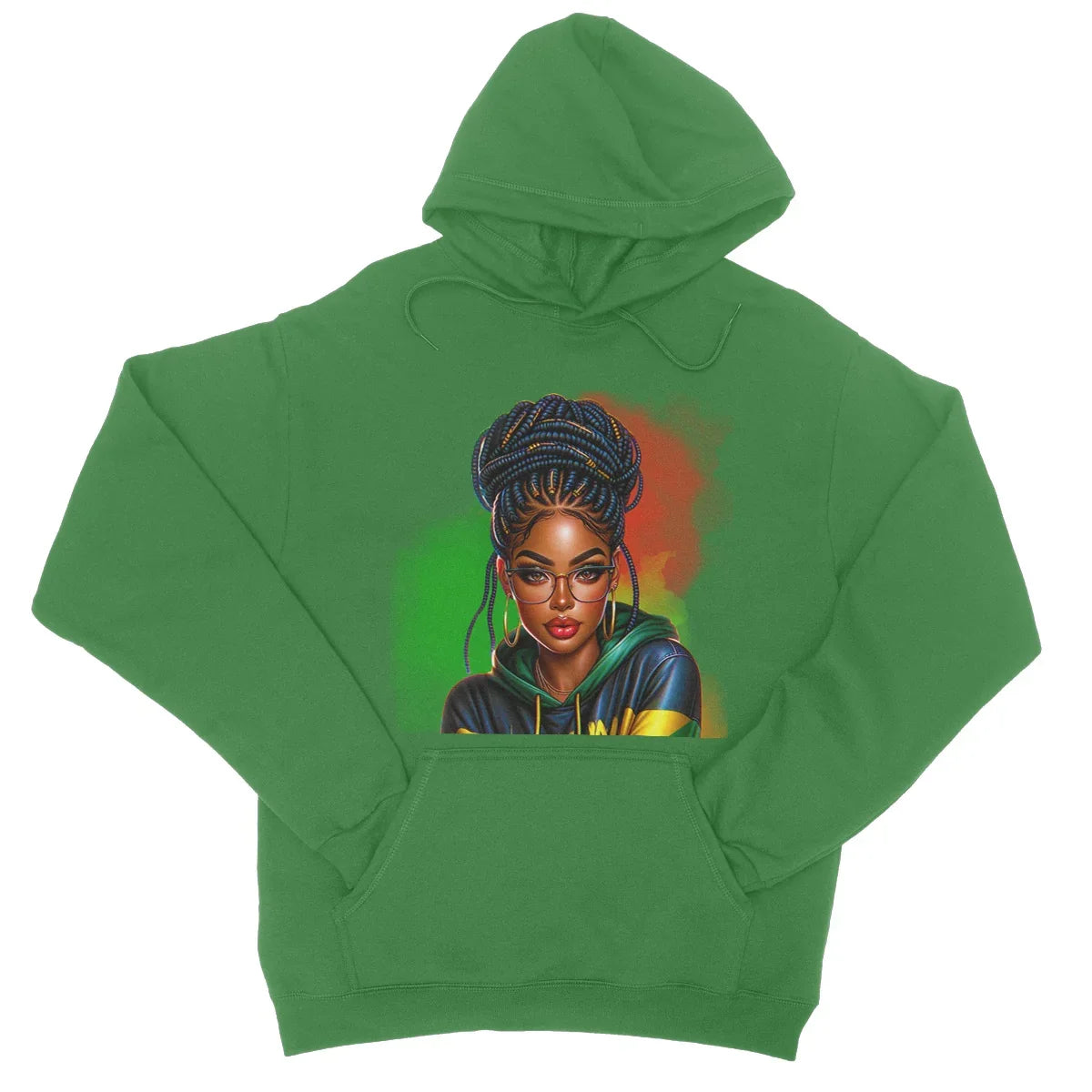 Irie Island Girl  College Hoodie - D'Sare