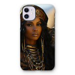 Blue Empress and The Majestic Leopard Tough Phone Case - D'Sare