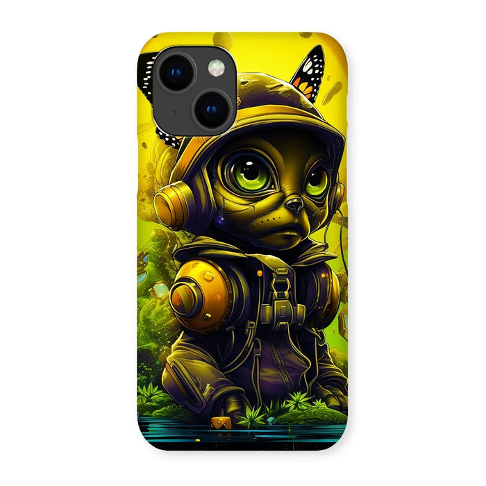 Lunar Explorer Pup | Intergalactic Canine Adventurer - Cosmic Voyage Sci-Fi Enthusiasts Snap Phone Case
