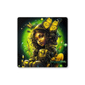 Urban Jungle Metamorphosis Muse Luminous Butterfly Queen Coaster by D'Sare