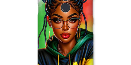 Irie Island Girl Snap Phone Case by Prodigi