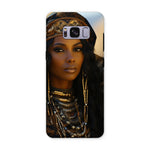 Blue Empress and The Majestic Leopard Tough Phone Case - D'Sare