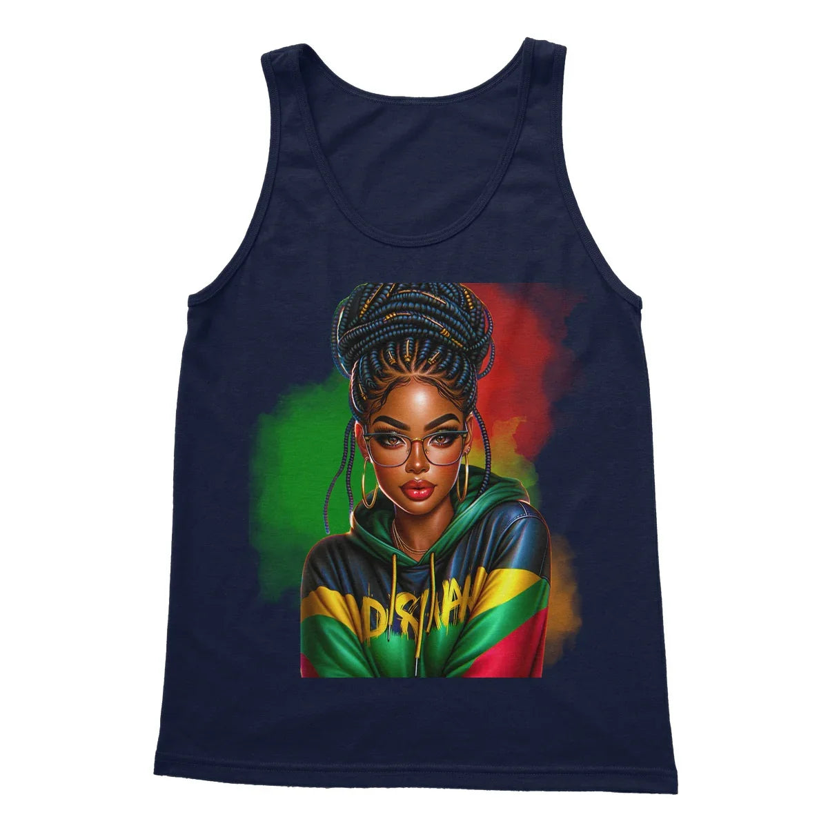 Irie Island Girl  Softstyle Tank Top - D'Sare