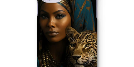 Leopard Luxe Lady Glamorous Empress Snap Phone Case by Prodigi