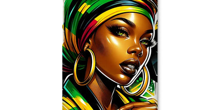 Gift For Her Rasta Queen Street Black Women Gift Snap Phone Case - D'Sare