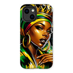 Gift For Her Rasta Queen Street Black Women Gift Tough Phone Case - D'Sare