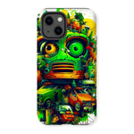 Graffiti Odyssey Surreal Urban Jungle Car Junk Yard Tough Phone Case - D'Sare