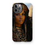 Blue Empress and The Majestic Leopard Tough Phone Case - D'Sare