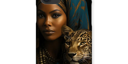 Leopard Luxe Lady Glamorous Empress Snap Phone Case by Prodigi