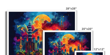 2024 Year Of The Dragon Celebration Framed Print by Prodigi