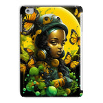 Monarch Butterfly Urban Fantasy Art Print - Afrofuturistic Girl with Butterflies Tablet Cases - D'Sare