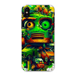 Graffiti Odyssey Surreal Urban Jungle Car Junk Yard Snap Phone Case - D'Sare