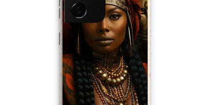 Empress Ebony Leopard Luxe MelanatedME Eco Phone Case by Prodigi