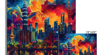 2024 Year Of The Dragon Celebration C-Type Print by Prodigi