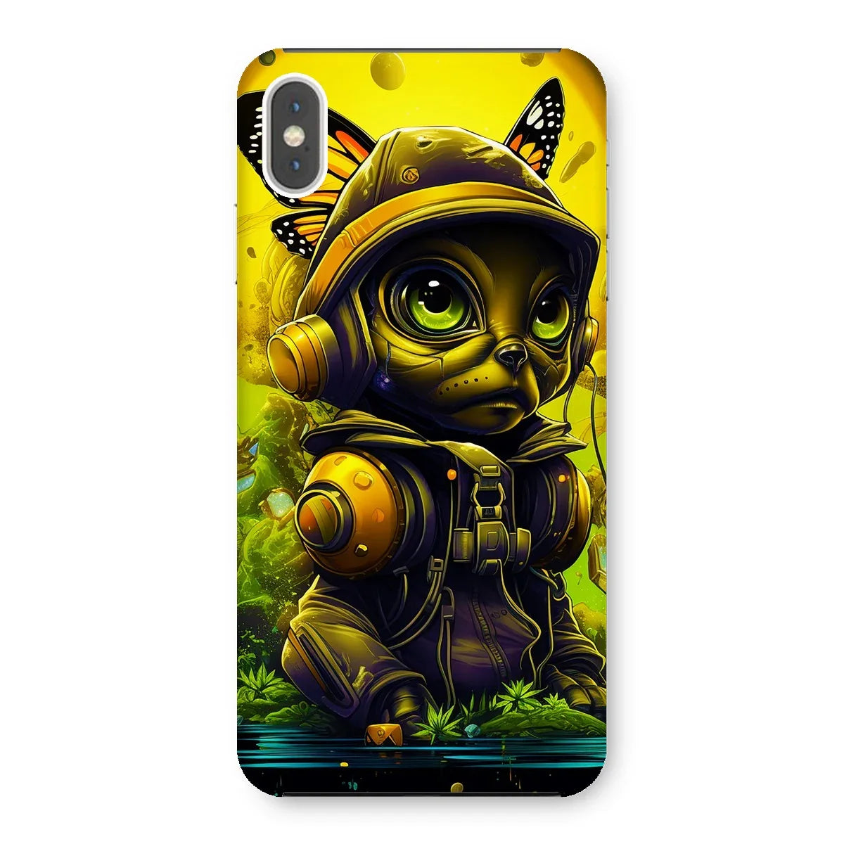 Lunar Explorer Pup | Intergalactic Canine Adventurer - Cosmic Voyage Sci-Fi Enthusiasts Snap Phone Case - D'Sare