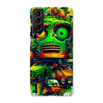 Graffiti Odyssey Surreal Urban Jungle Car Junk Yard Snap Phone Case - D'Sare