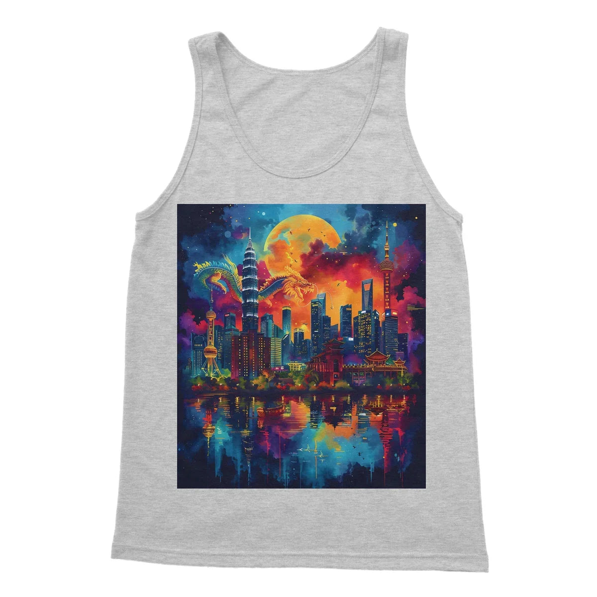 2024 Year Of The Dragon Celebration Softstyle Tank Top - D'Sare