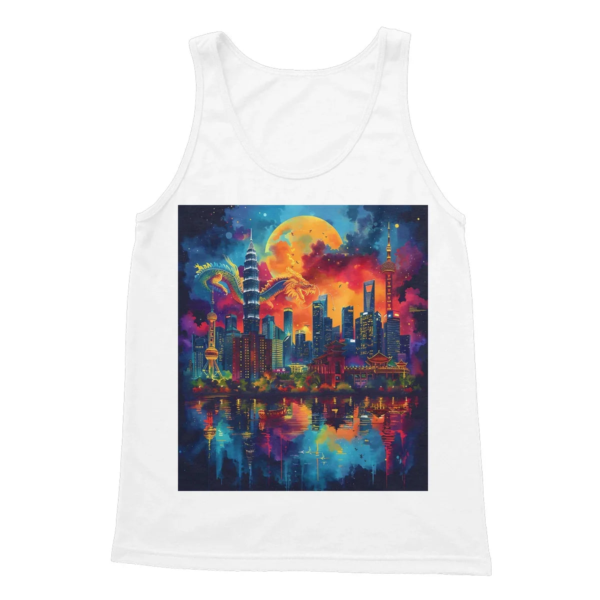 2024 Year Of The Dragon Celebration Softstyle Tank Top - D'Sare