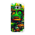 Graffiti Odyssey Surreal Urban Jungle Car Junk Yard Tough Phone Case - D'Sare