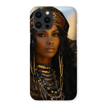 Blue Empress and The Majestic Leopard Snap Phone Case - D'Sare