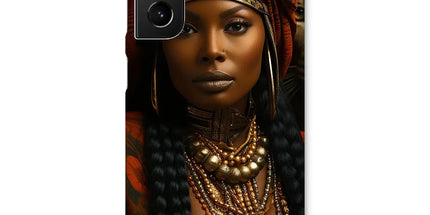 Empress Ebony Leopard Luxe MelanatedME Snap Phone Case by Prodigi