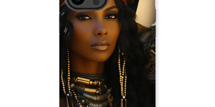 Blue Empress and The Majestic Leopard Tough Phone Case by Prodigi