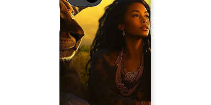 Empress Divine: The Black Feminine & Lion of Judah Legacy Snap Phone Case by Prodigi